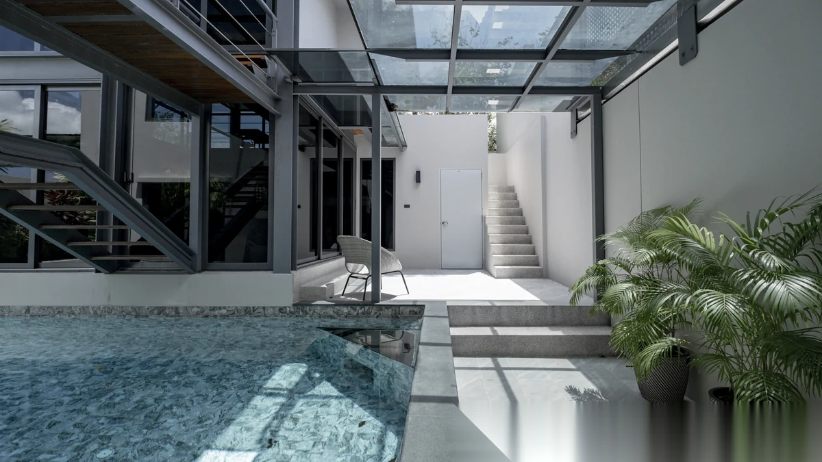 3 Bedroom Villa for sale at Riverhouse Phuket complex · Choeng Thale · Pool View — photo 14