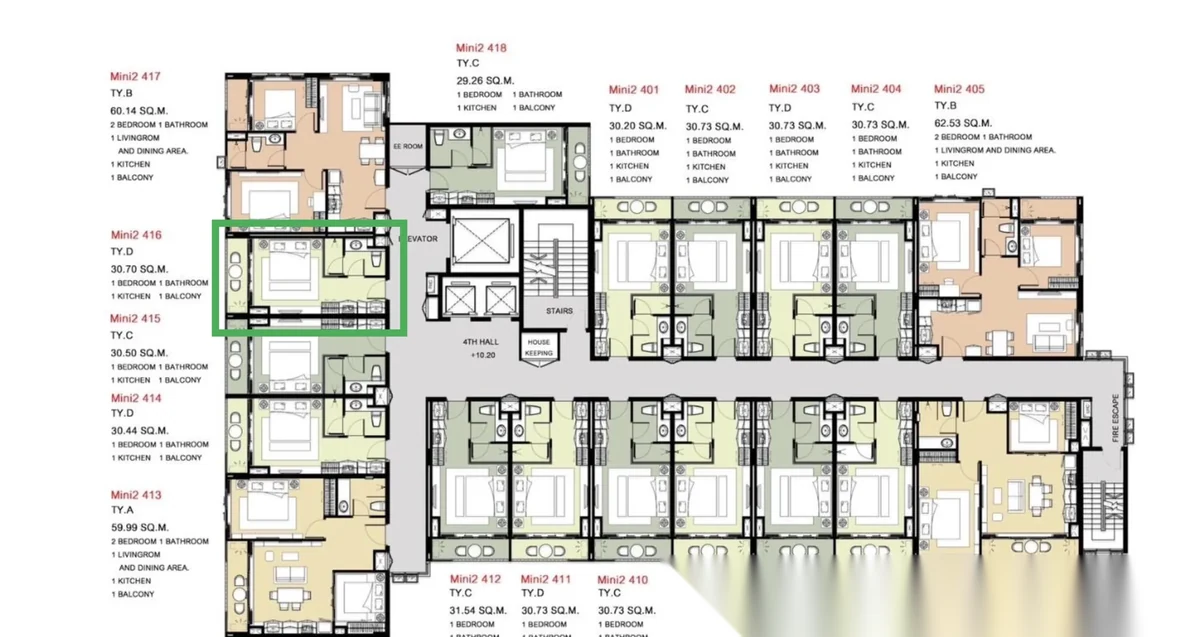 1 Bedroom Apartment for sale at Utopia Apartment Mini 2 complex · Rawai