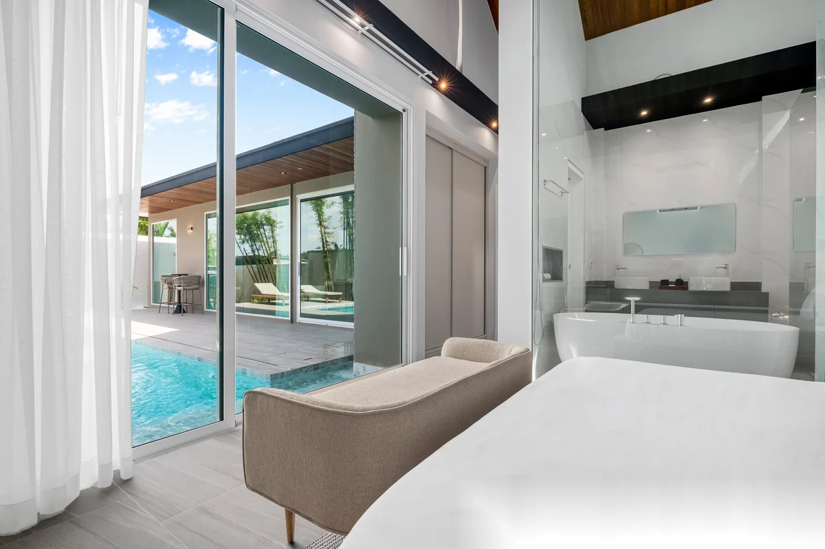 3 Bedroom Villa for rent at Suksan Fusion complex · Rawai · Pool View — photo 12