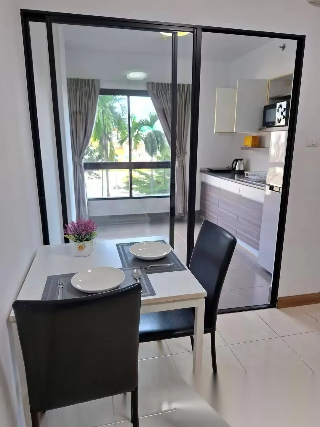 Апартаменты 1BR в ЖК Supalai Vista Phuket · Пхукет-таун · Выход к бассейну — фото 7