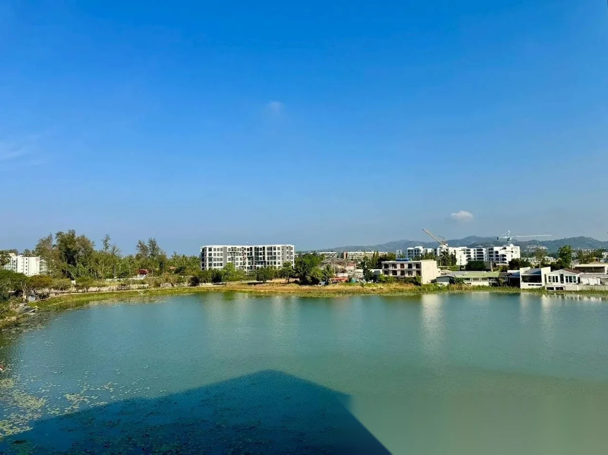 1 Bedroom Apartment for rent at The Aqua complex · Choeng Thale · Lake View — photo 5