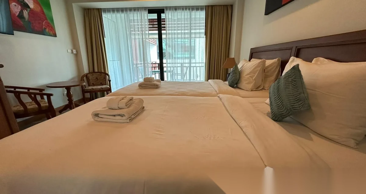 Studio Apartment for sale at Surin Sabai complex · Choeng Thale · Pool View