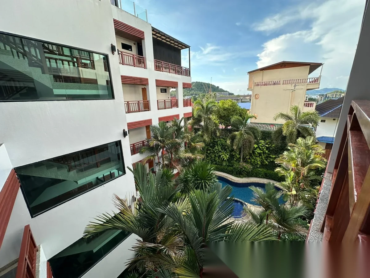 Studio Apartment for sale at Surin Sabai complex · Choeng Thale · Pool View — photo 9