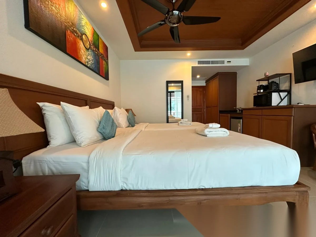Studio Apartment for sale at Surin Sabai complex · Choeng Thale · Pool View — photo 14