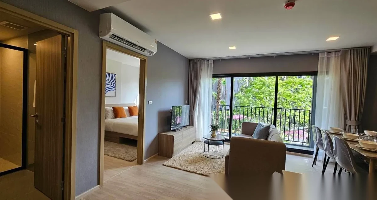 2 Bedroom Apartment for rent at The Base Cherngtalay complex · Choeng Thale · Pool View