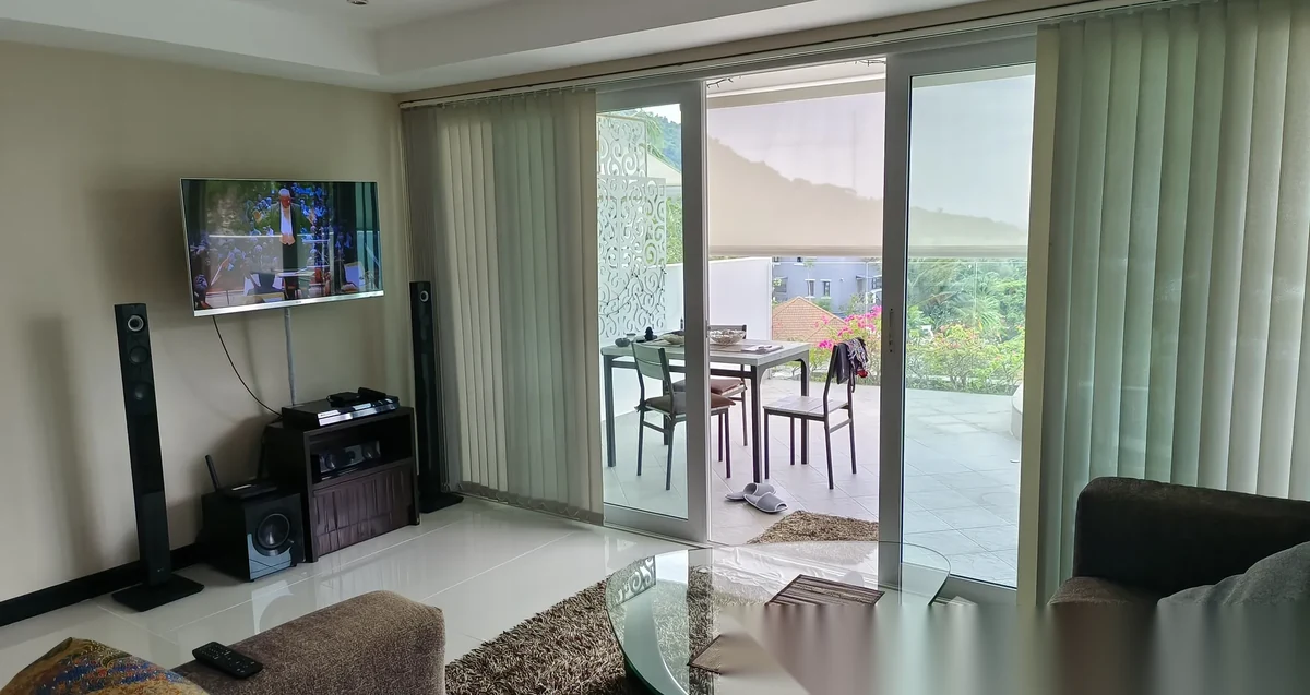 Апартаменты 1BR в ЖК Kata Ocean View · Карон · Вид на море