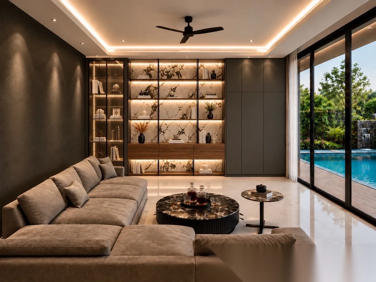 4 Bedroom Villa for rent at Land and Houses Park complex · Chalong · Pool View — photo 4