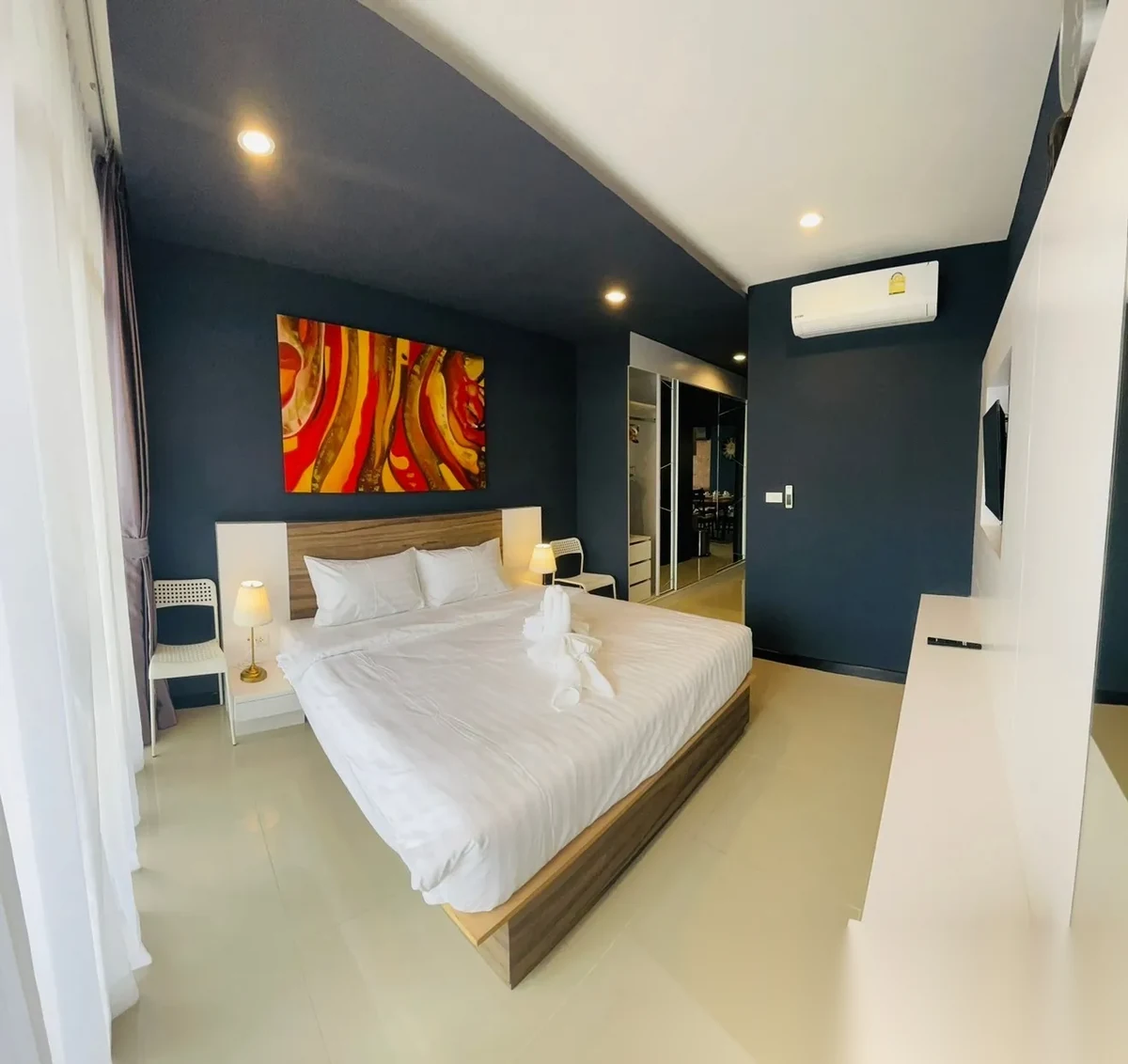 Апартаменты 2BR в ЖК Nai Harn Beach Condominium · Раваи · Вид на море — фото 3