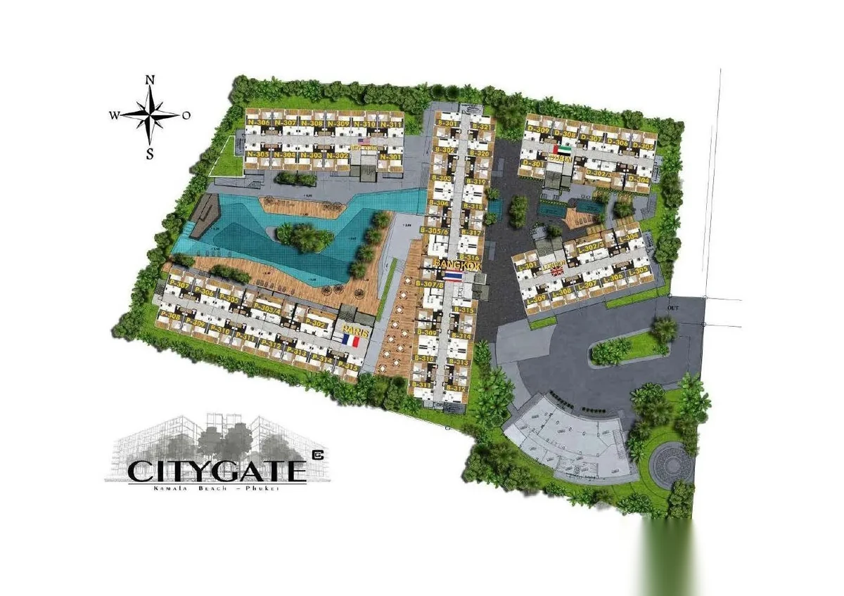 Апартаменты 1BR в ЖК CITYGATE · Камала — фото 6