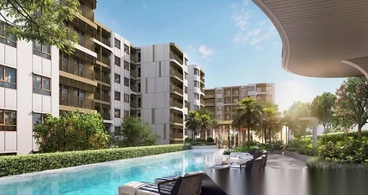 1 Bedroom Apartment for sale at Escent Phuket complex · Wichit · Pool Access