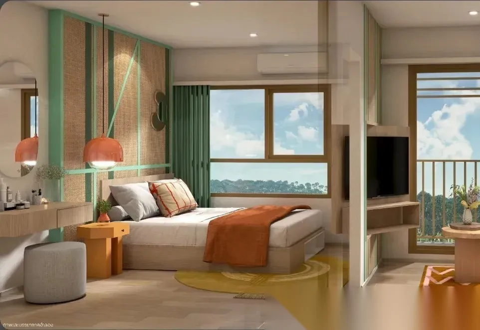 1 Bedroom Apartment for sale at Escent Phuket complex · Wichit · Pool Access — photo 2