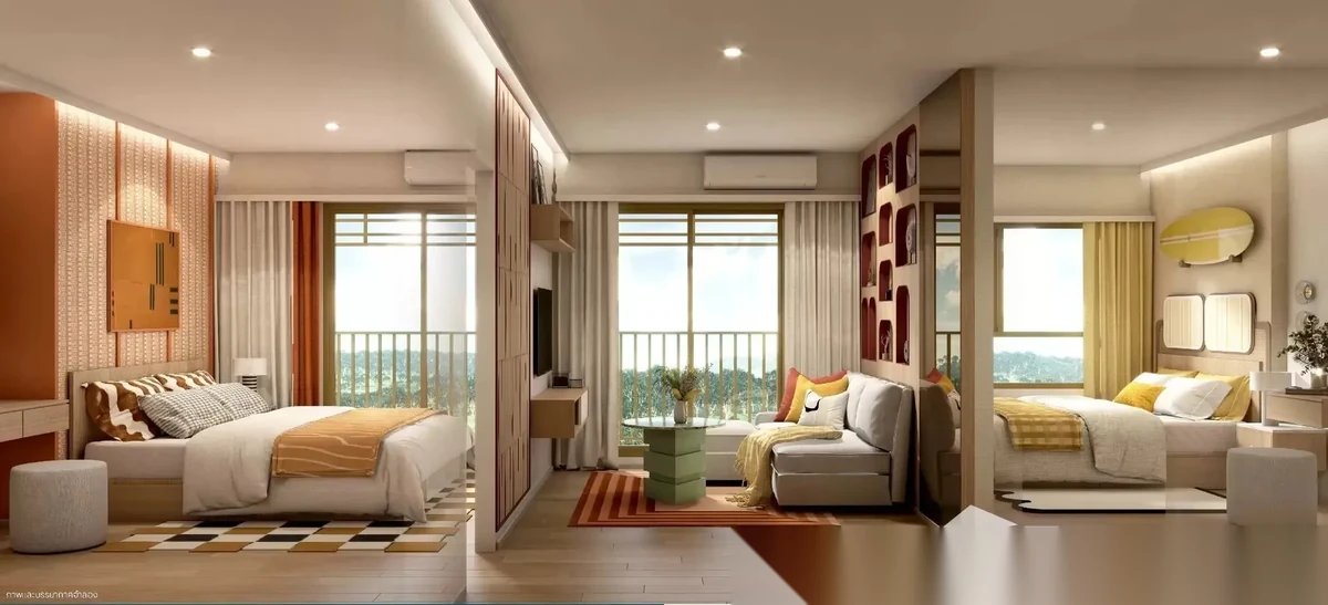 2 Bedroom Apartment for sale at Escent Phuket complex · Wichit · Pool View — photo 2