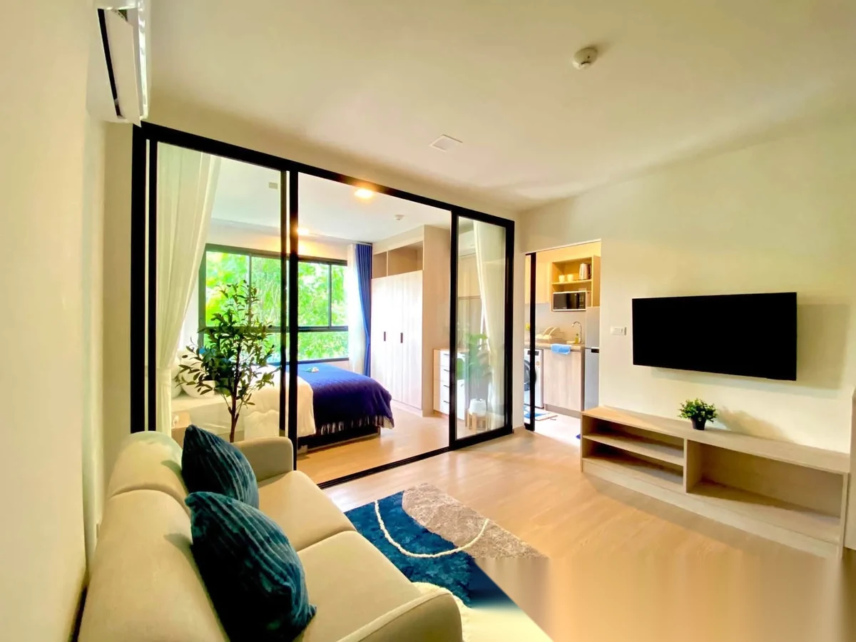 1 Bedroom Apartment for rent at Dcondo Reef Phuket complex · Kathu · Garden View — photo 2