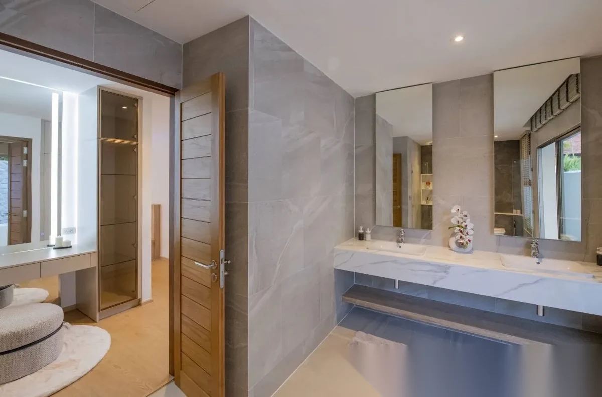 Вилла 3BR в комплексе The Gardens by Vichara · Чернг Тале / Bang Tao · Вид на бассейн — фото 11