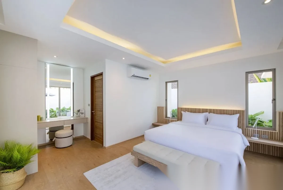Вилла 3BR в комплексе The Gardens by Vichara · Чернг Тале / Bang Tao · Вид на бассейн — фото 25