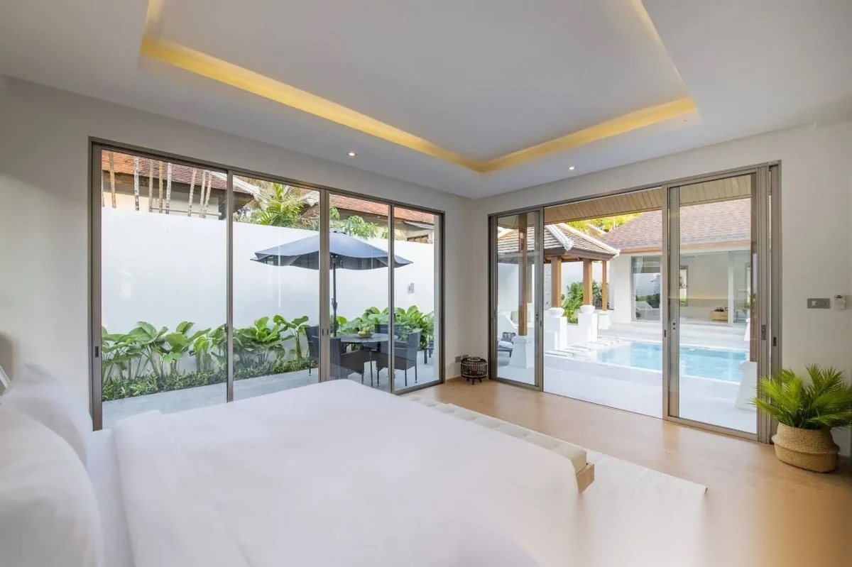 Вилла 3BR в комплексе The Gardens by Vichara · Чернг Тале / Bang Tao · Вид на бассейн — фото 26