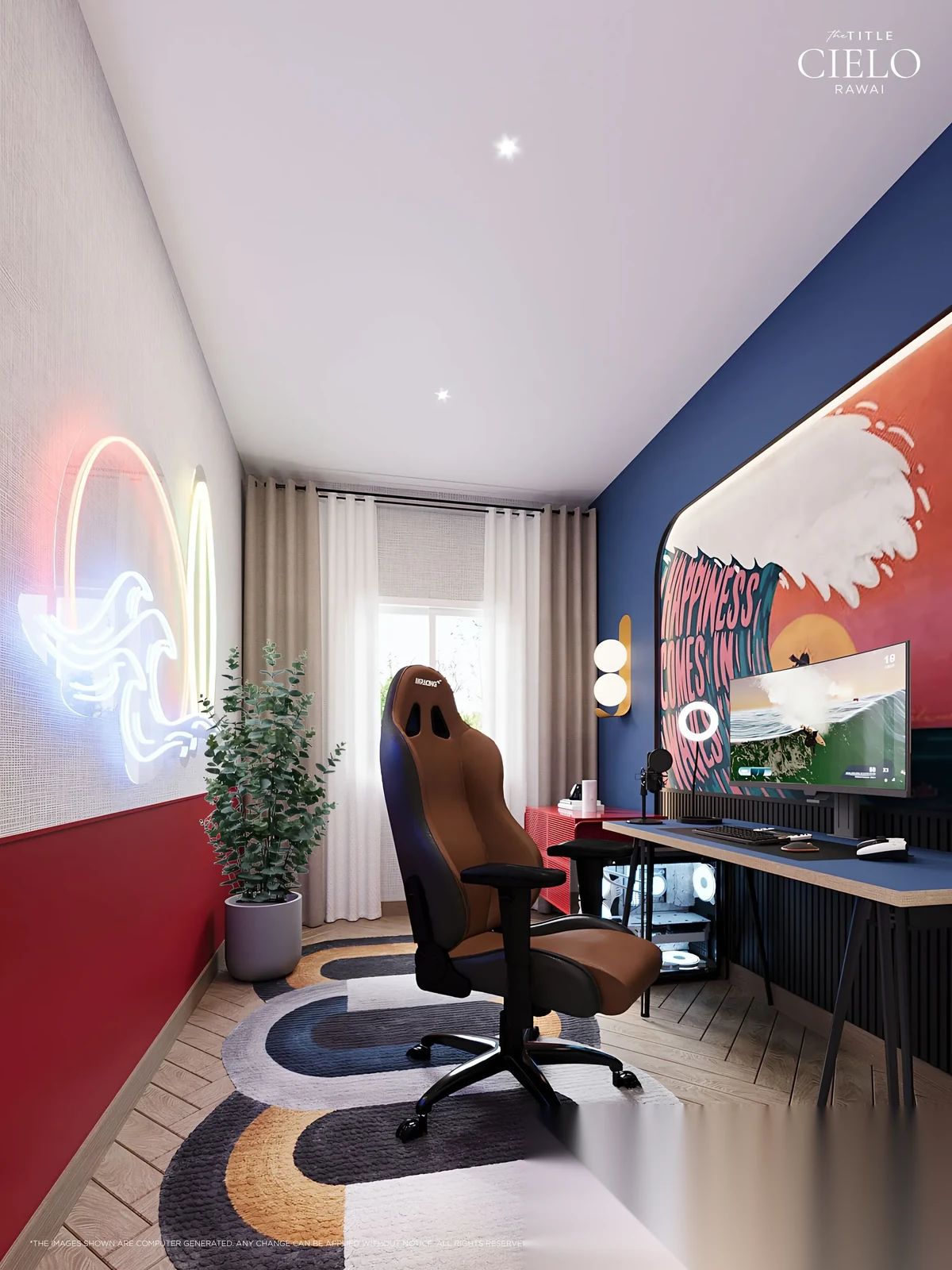 Апартаменты 2BR в ЖК The Title Cielo Rawai · Раваи · Вид на бассейн — фото 3