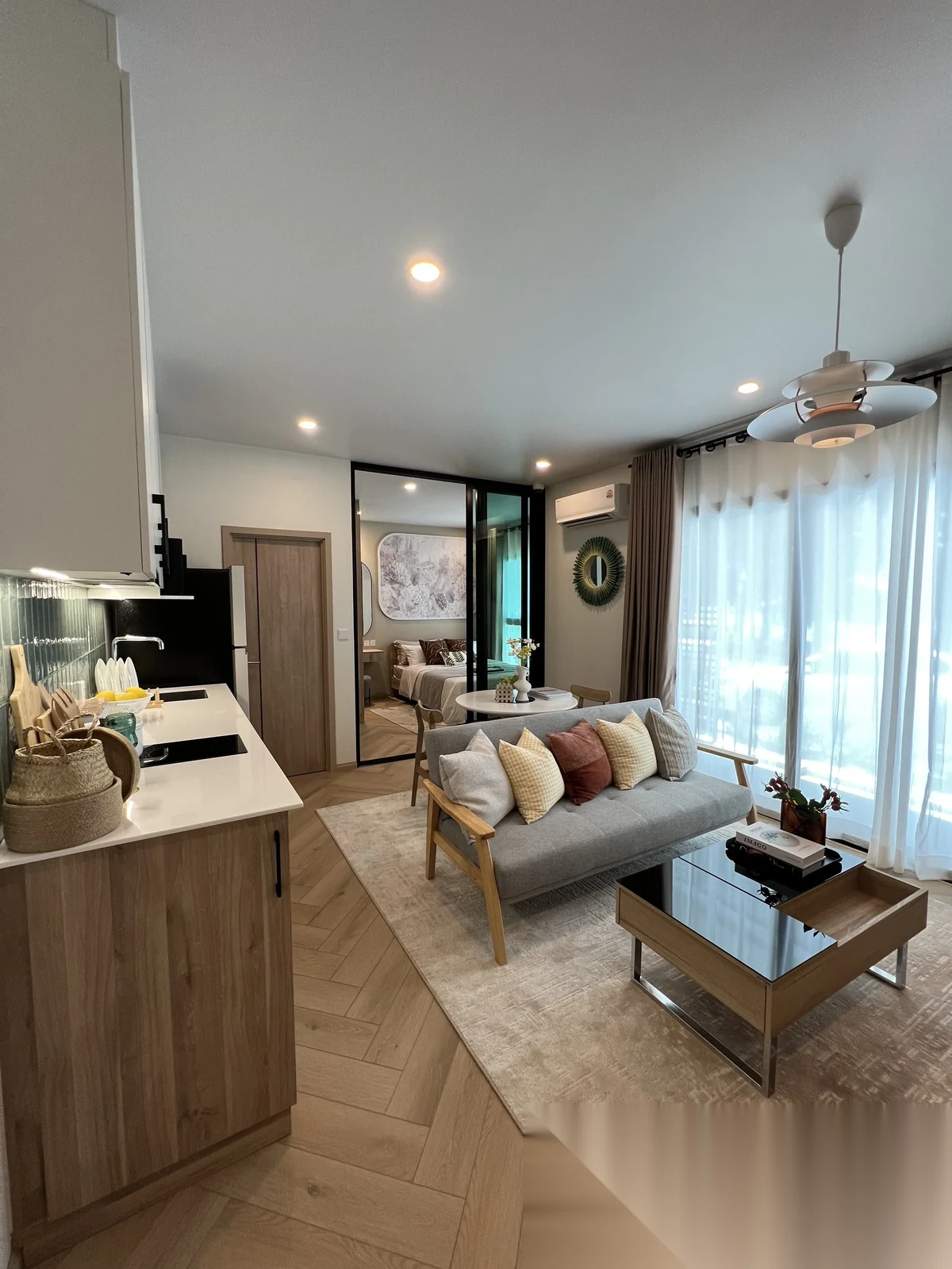 Апартаменты 2BR в ЖК The Title Cielo Rawai · Раваи · Вид на бассейн — фото 4