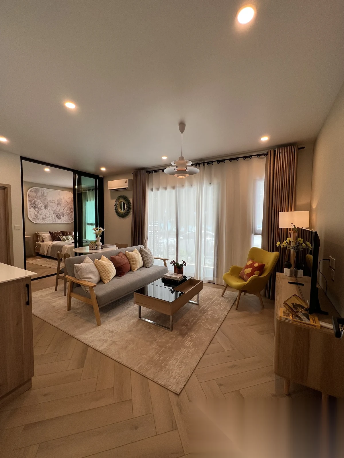Апартаменты 2BR в ЖК The Title Cielo Rawai · Раваи · Вид на бассейн — фото 7