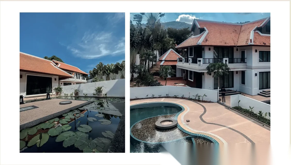 7 Bedroom Villa for sale at Nai Harn Baan Bua complex · Rawai · Pool View — photo 3