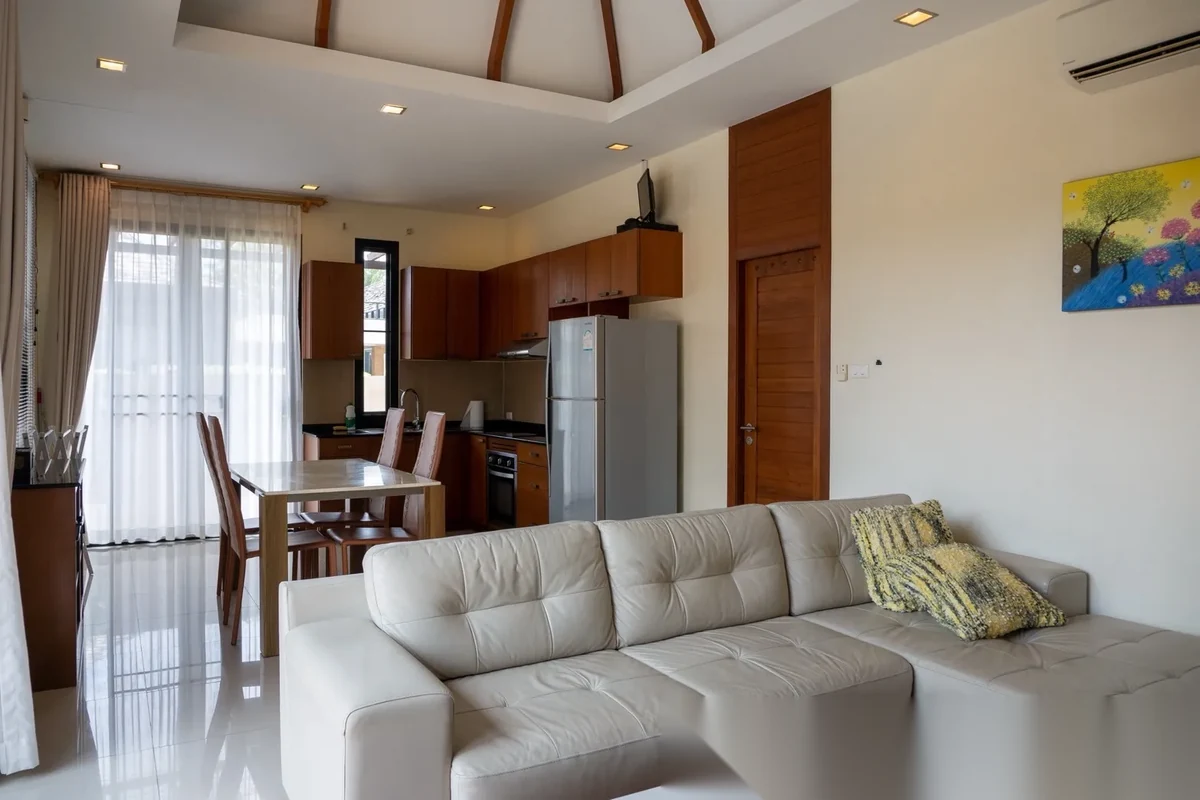 Вилла 3BR в комплексе Rawai VIP Villas & Kids Park · Раваи · Вид на бассейн — фото 3