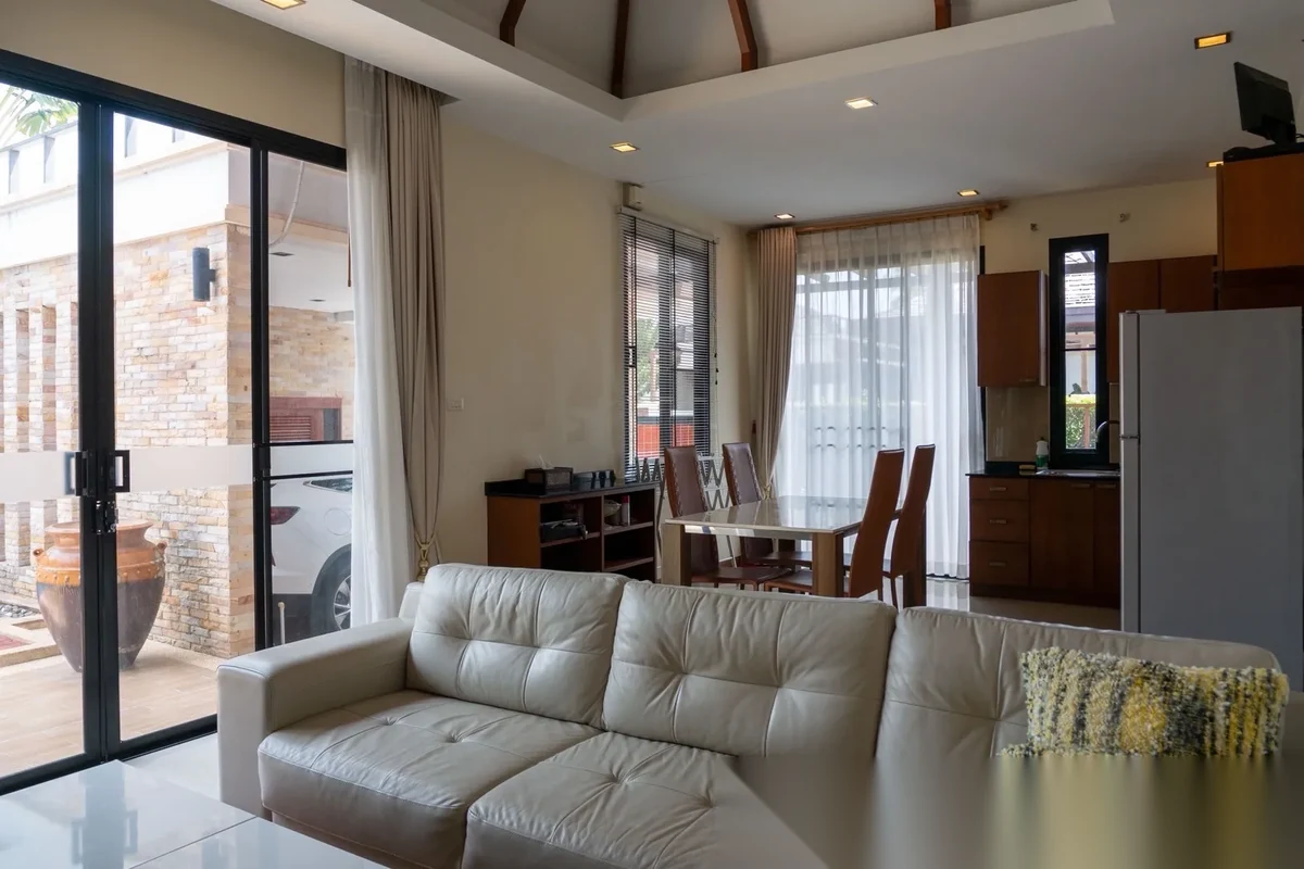 Вилла 3BR в комплексе Rawai VIP Villas & Kids Park · Раваи · Вид на бассейн — фото 7