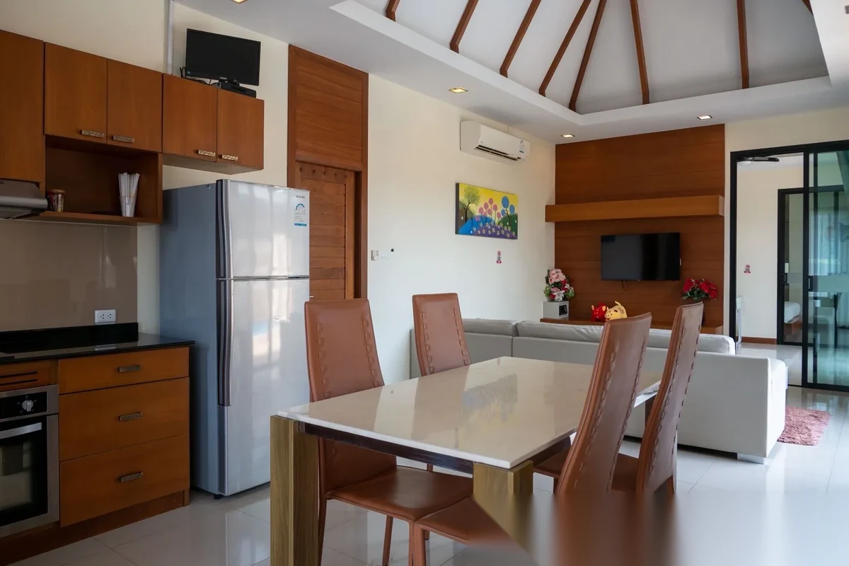 Вилла 3BR в комплексе Rawai VIP Villas & Kids Park · Раваи · Вид на бассейн — фото 12