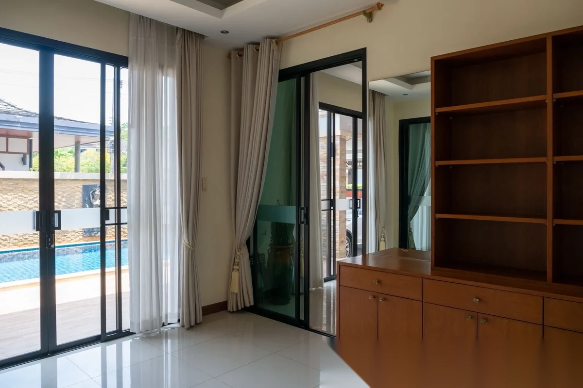 Вилла 3BR в комплексе Rawai VIP Villas & Kids Park · Раваи · Вид на бассейн — фото 16
