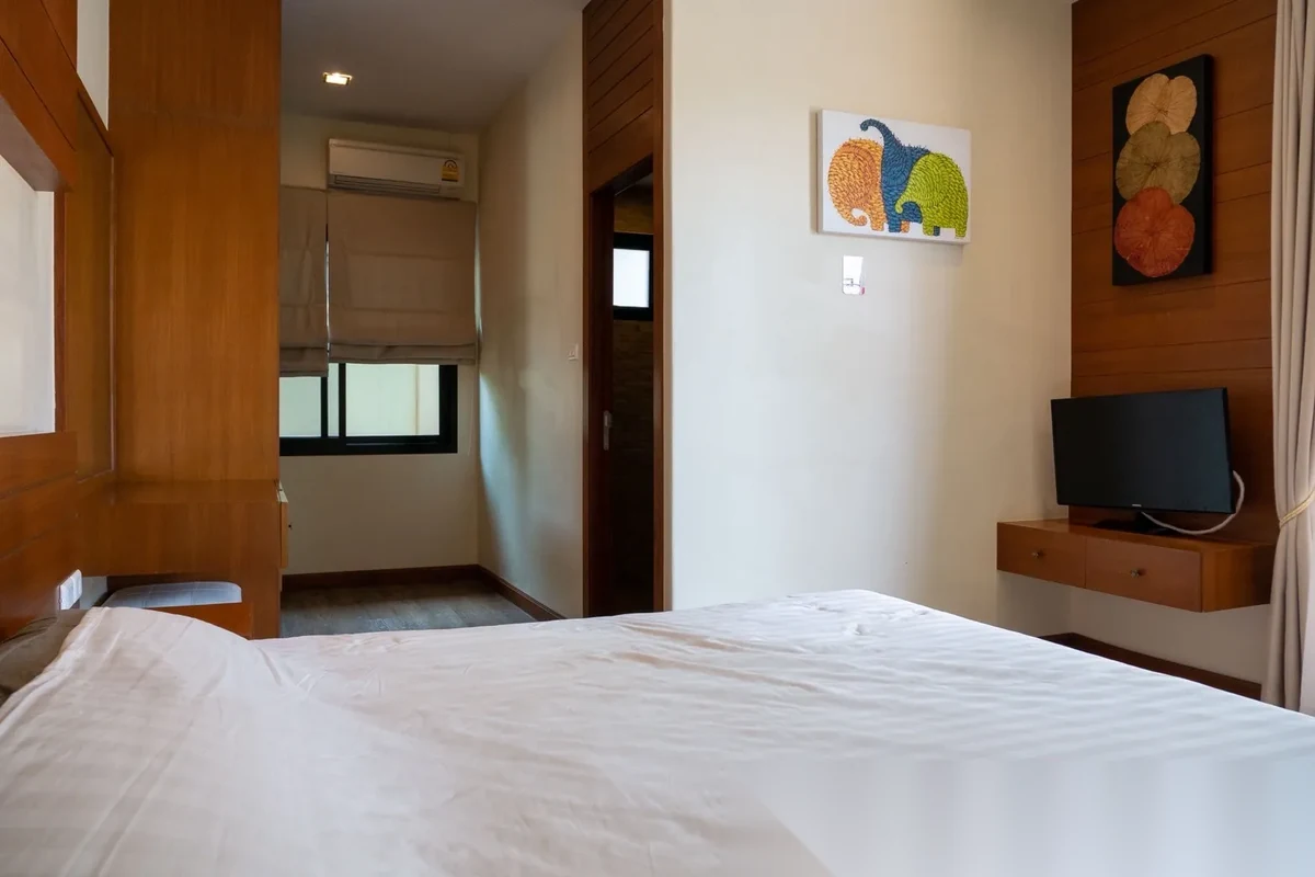 Вилла 3BR в комплексе Rawai VIP Villas & Kids Park · Раваи · Вид на бассейн — фото 24