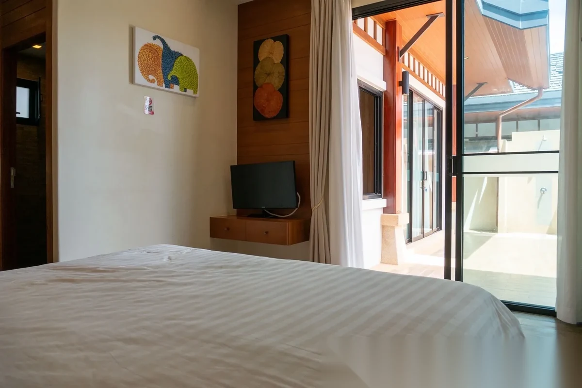 Вилла 3BR в комплексе Rawai VIP Villas & Kids Park · Раваи · Вид на бассейн — фото 25