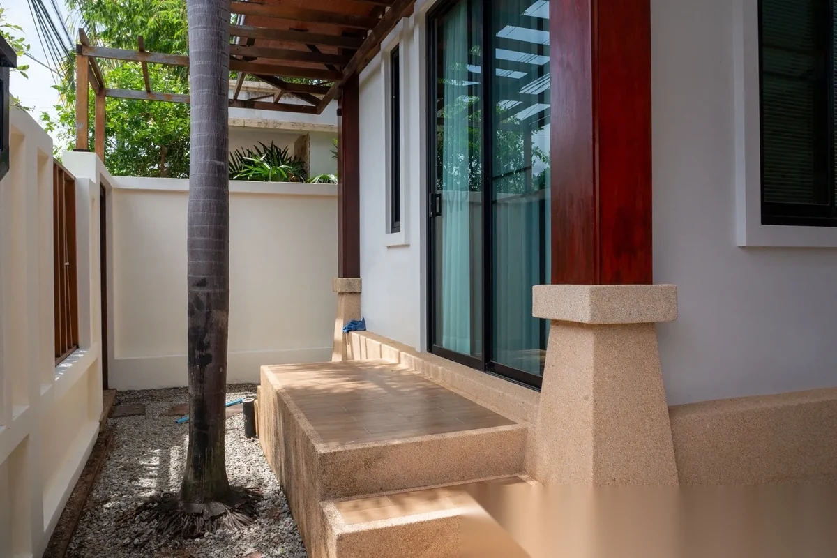 Вилла 3BR в комплексе Rawai VIP Villas & Kids Park · Раваи · Вид на бассейн — фото 39