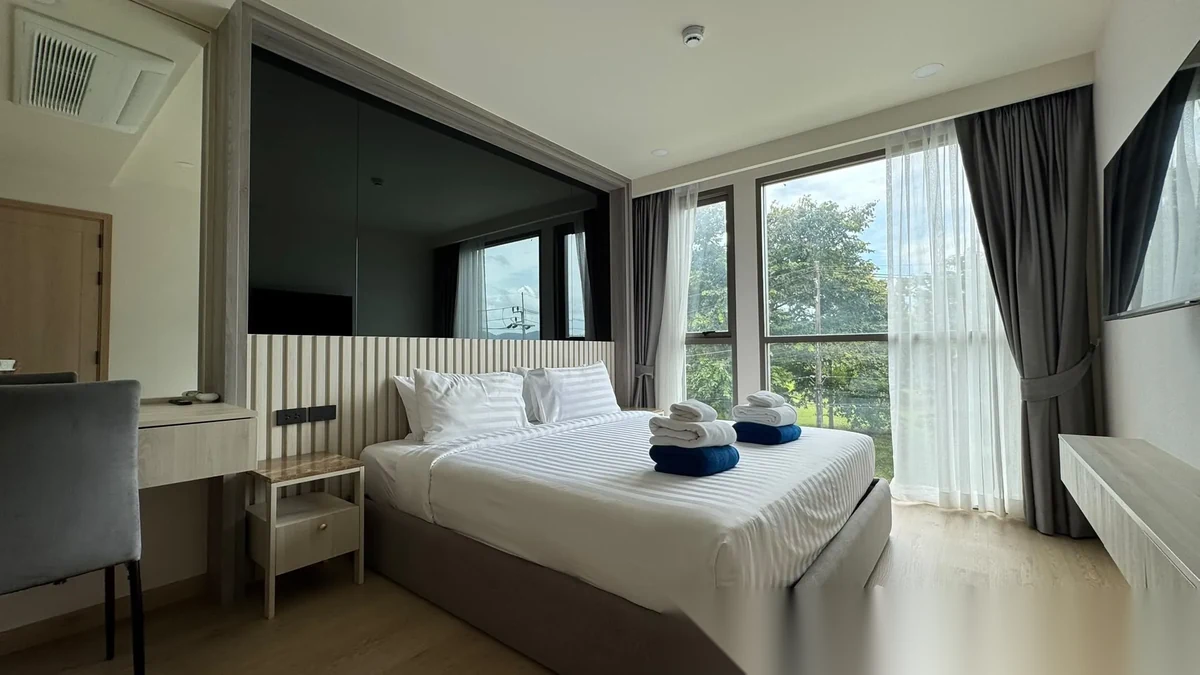 2 Bedroom Apartment for rent at The Ozone Condominium complex · Choeng Thale · Pool Access — photo 6