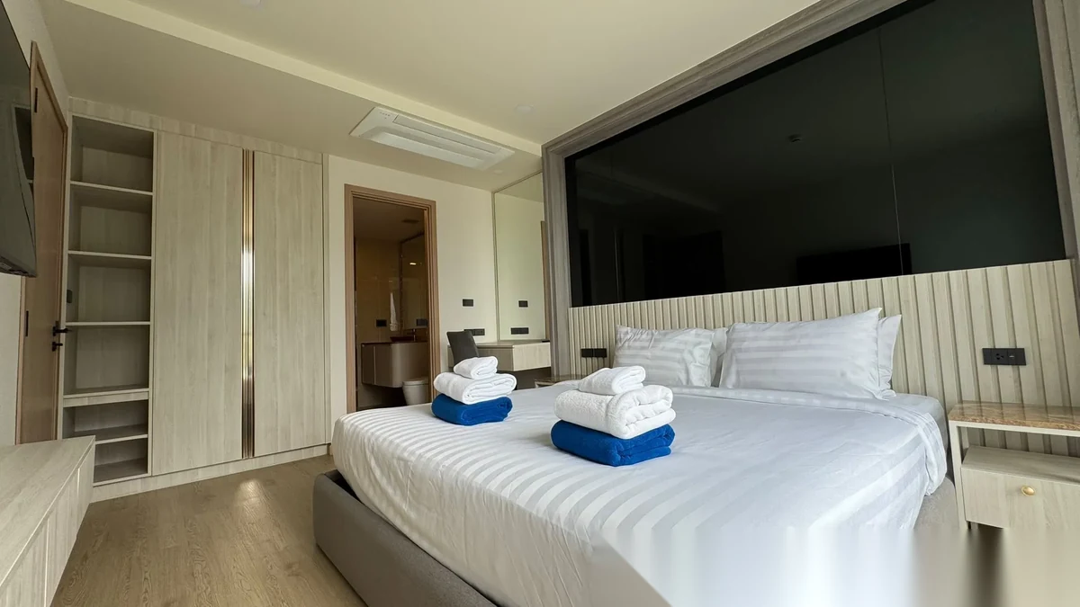 2 Bedroom Apartment for rent at The Ozone Condominium complex · Choeng Thale · Pool Access — photo 9