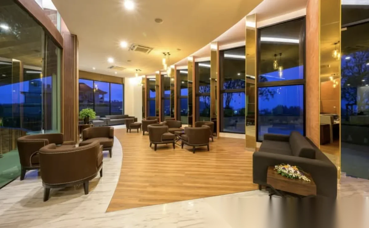 Апартаменты 1BR в ЖК The Panora Phuket by Mida Grande Resort Condominiums · Чернг Тале / Bang Tao · Выход к бассейну — фото 11