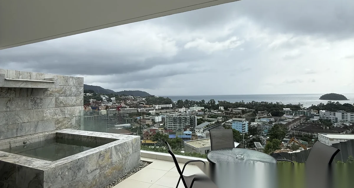 2 Bedroom Apartment for rent at The View Luxury Condominium complex · Karon · Sea View