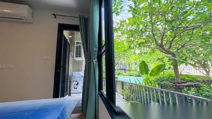Апартаменты 1BR в ЖК The Origin Kathu-Patong · Кату · Вид на бассейн — фото 3