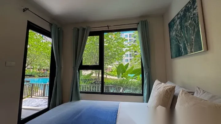 Апартаменты 1BR в ЖК The Origin Kathu-Patong · Кату · Вид на бассейн — фото 4