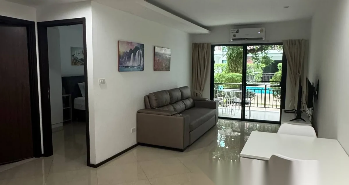 Апартаменты 1BR в ЖК The Title Rawai Phase 3 West Wing · Раваи · Выход к бассейну