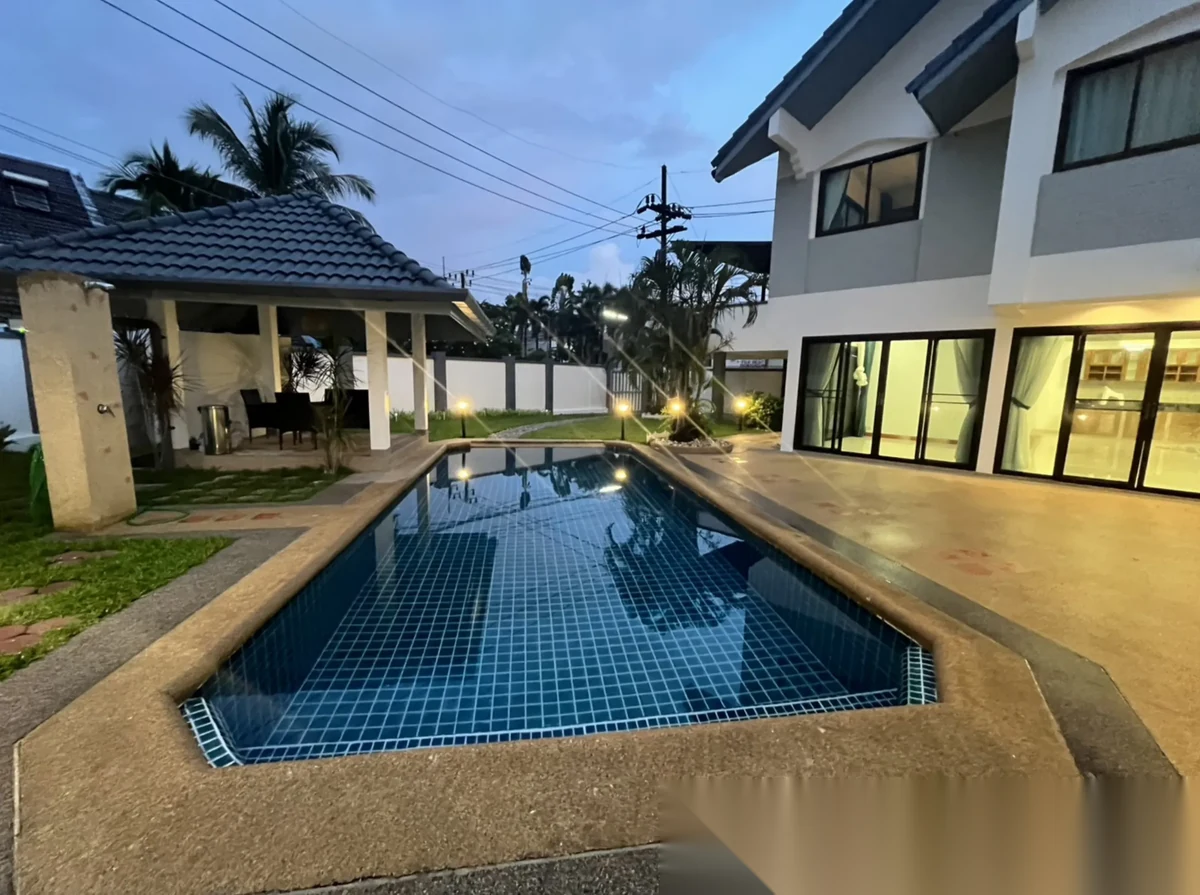 3 Bedroom House for rent at Baan Chuanchuen Lagoon complex · Ko Kaeo · Pool View — photo 3