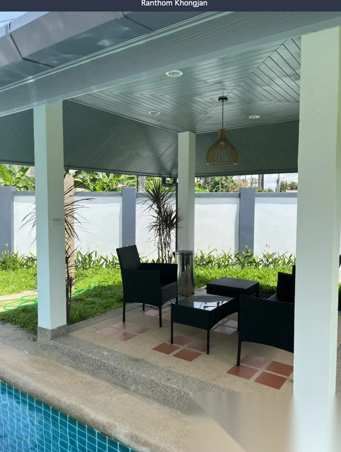 3 Bedroom House for rent at Baan Chuanchuen Lagoon complex · Ko Kaeo · Pool View — photo 5