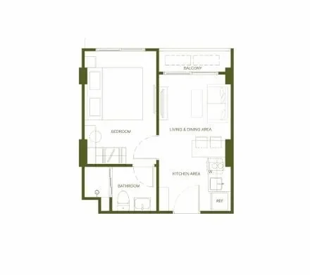 1 Bedroom Apartment for sale at Rhea by Sansiri complex · Choeng Thale — photo 6