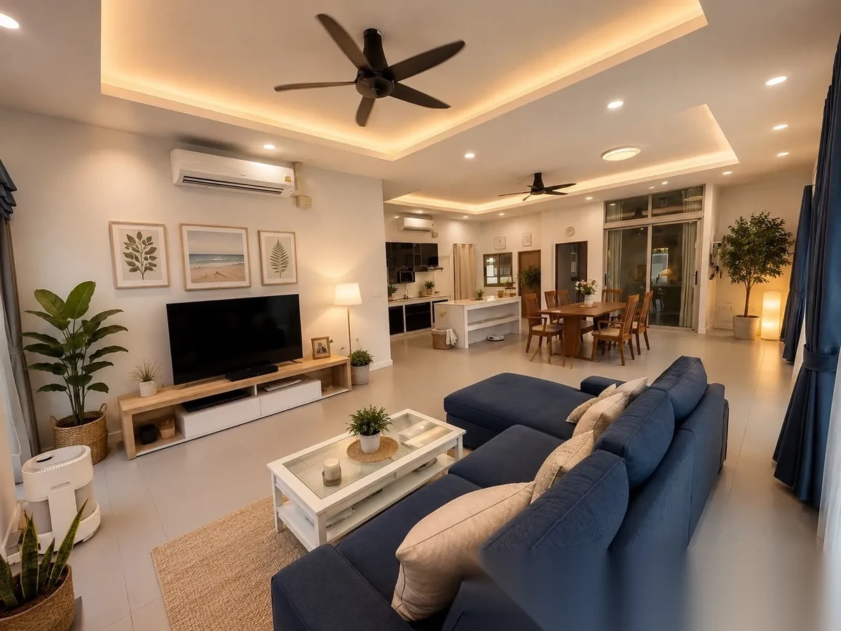 3 Bedroom Villa for rent at SIWA Private Pool Villa, Rawai, Phuket complex · Rawai · Pool View — photo 3