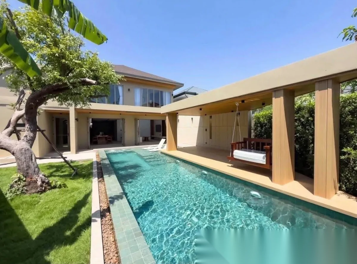 Вилла 4BR в комплексе Phuket Country Home Village · Чалонг · Вид на озеро — фото 2