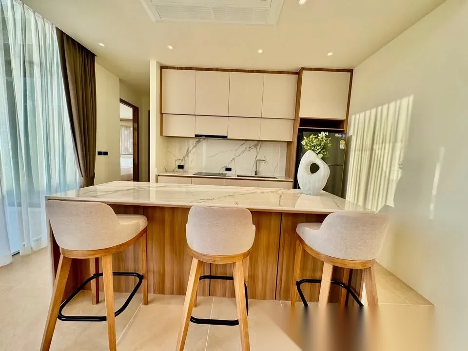 4 Bedroom Villa for rent at The Ozone Campus Villa complex · Thep Krasattri · Pool View — photo 5