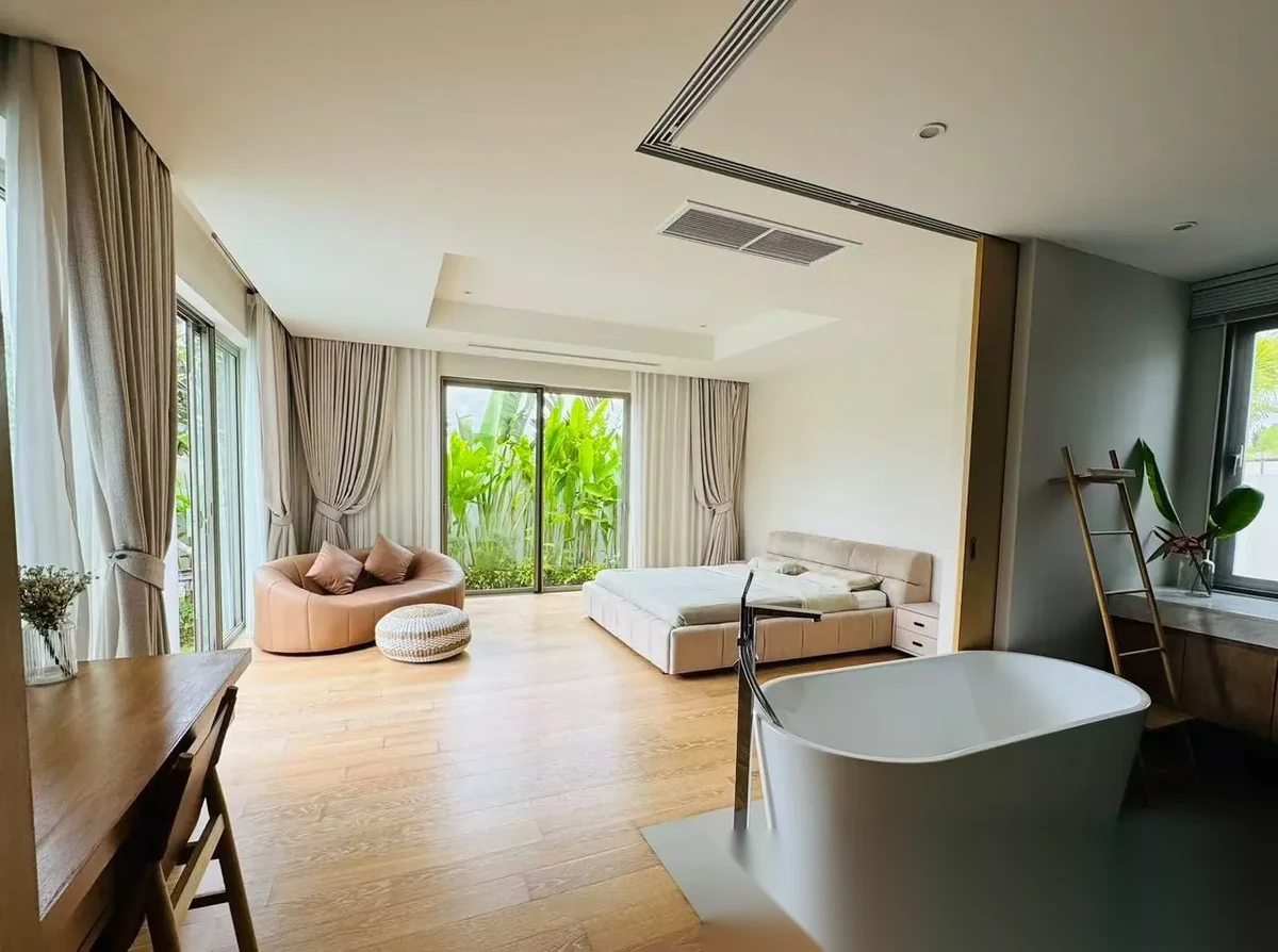 4 Bedroom Villa for rent at Trichada Breeze complex · Choeng Thale — photo 6