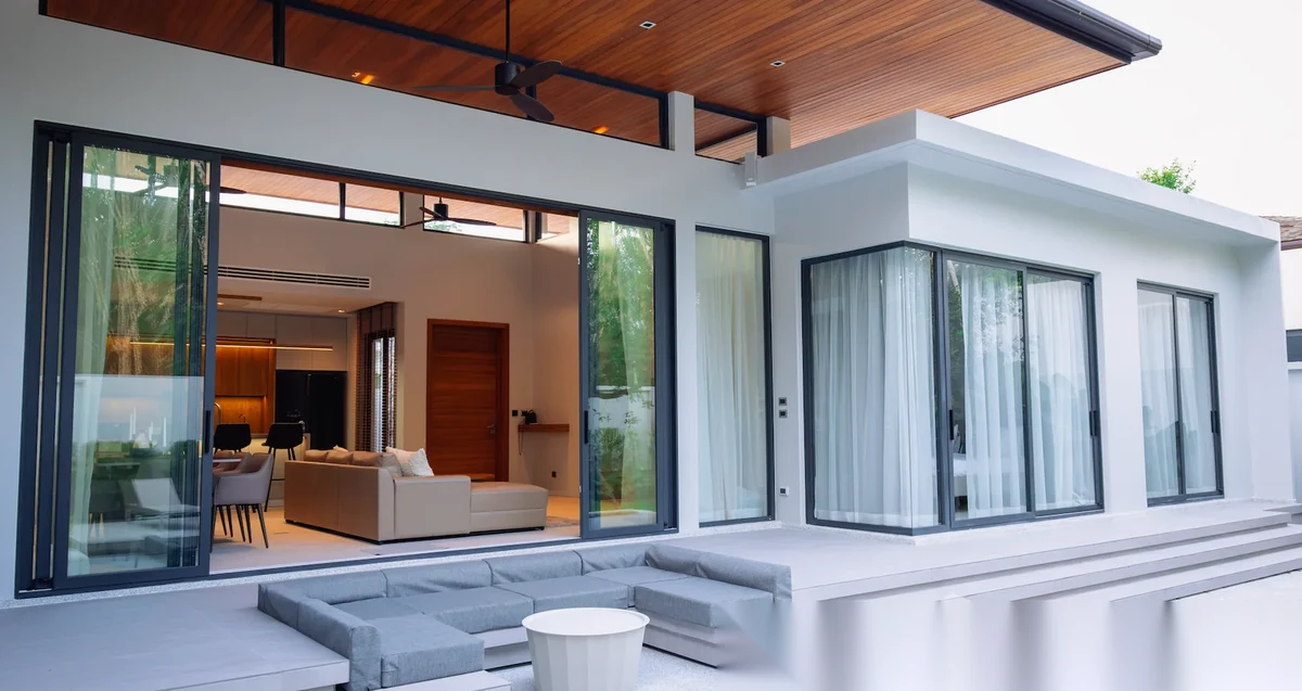 4 Bedroom Villa for sale at Botanica Modern Loft complex · Si Sunthon · Garden View