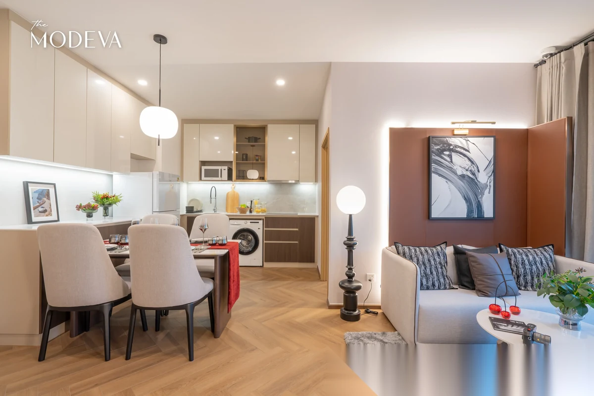 Апартаменты 2BR в ЖК The Modeva · Чернг Тале / Bang Tao · Вид на бассейн — фото 3