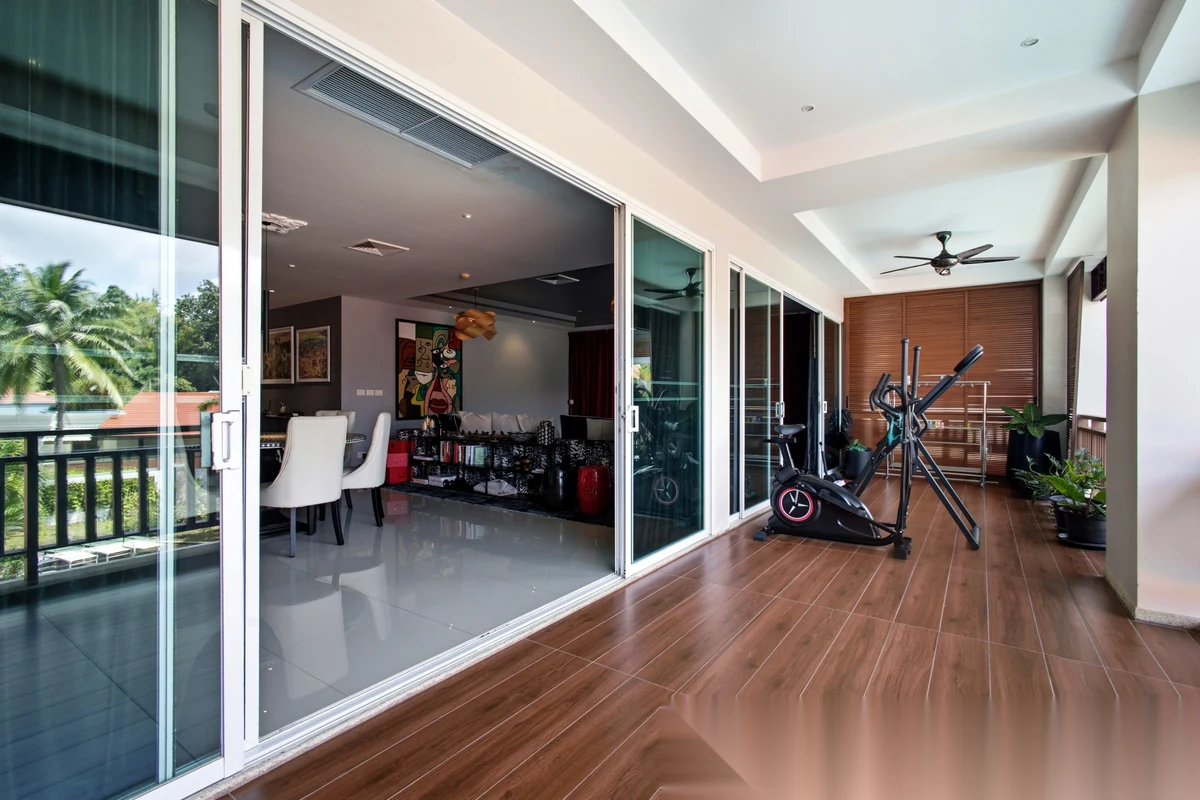 1 Bedroom Penthouse for sale at Cherng Lay Villas and Condominium complex · Choeng Thale · Pool View — photo 2