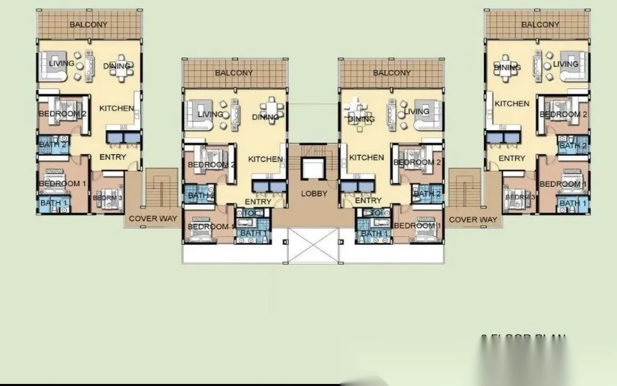 1 Bedroom Penthouse for sale at Cherng Lay Villas and Condominium complex · Choeng Thale · Pool View — photo 11