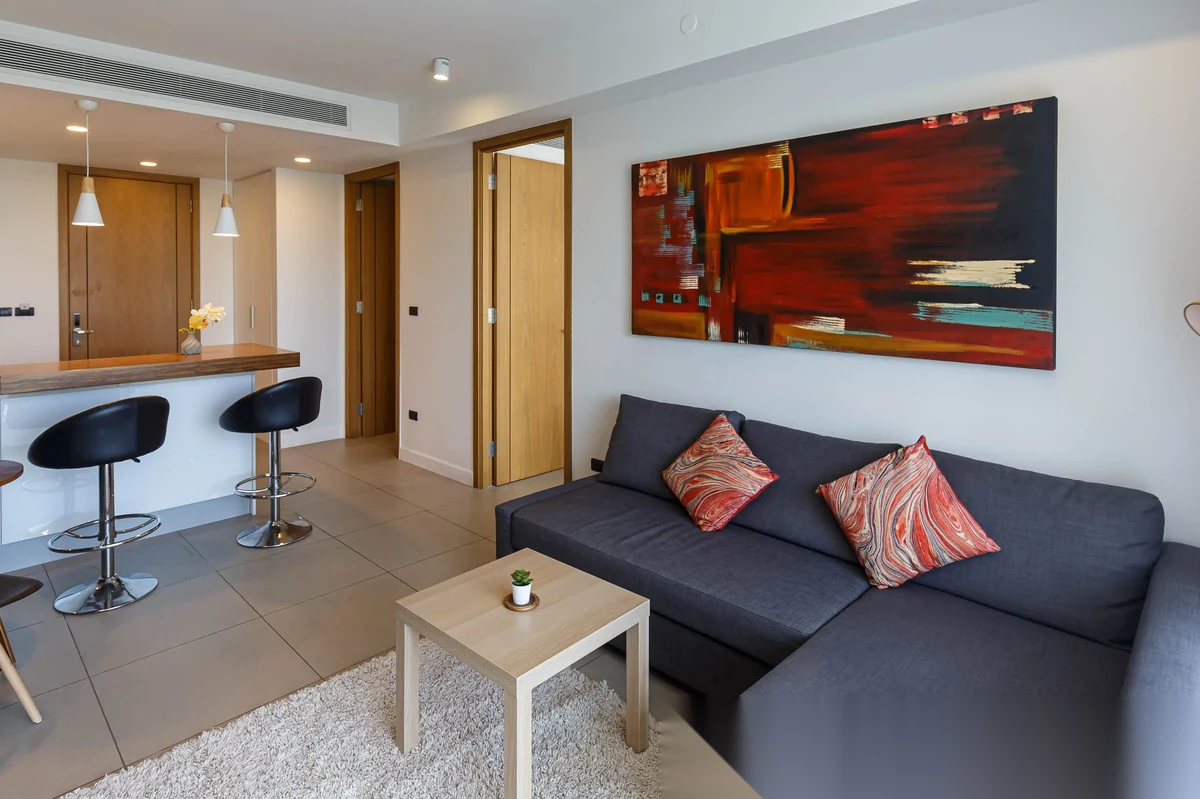 1 Bedroom Apartment for sale at Ocean Stone complex · Choeng Thale · Partial Sea View — photo 3